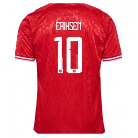 Danmark Christian Eriksen #10 Hjemme skjorte EM 2024 Kortermet